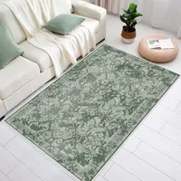 Conceptum Hypnose, Eexfab797 - Olive Green, Teppichböden, Grün, Baumwolle, 60 x 100 cm