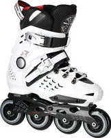 Nils Extreme Inline Skates für Herren und Damen - ABEC9 Kugellager - Rollerblades Erwachsene - 85A Rollen - Rollerskates 37 - Weiß und Schwarz - NA20001