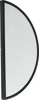 LOFT42  Mirror Wandspiegel Halbkugel - schwarz - Metall - 60x31