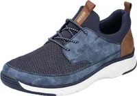 Rieker Slipper - Blau Kunstleder Größe: 47 Normal