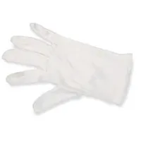 1 Paar Handschuhe. Baumwolle / Schutz vor Fingerfe
