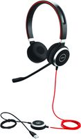 Jabra Evolve 40 MS Duo USB + Klinke NC Überkopfbügelmodell