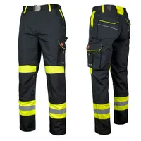 Arbeitskleidung ART.MaSter CLASSIC-VIS schwarz/gelb Bundhose 48