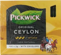 Pickwick - Tee Pickwick Ceylon 100x2gr mit Umschlag | Schnappen Sie sich ein 100 Stück