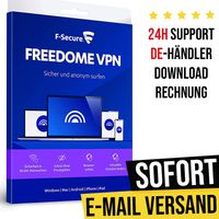 F-Secure Freedome VPN 2024 | 3 Geräte | 1 Jahr | Sofortdownload