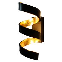 Luxus COB LED Spiral Decken Lampe Gold Flur Beleuchtung gedreht 3 Stufen Dimmer 
