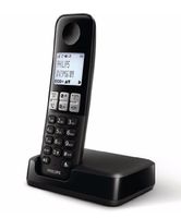 Bezdrátový telefon D250 DECT - 4,6 cm displej - Plug and Play