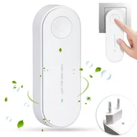 Luftreiniger Negativ-Ionen-Luftreinigung Zigarettenrauch-Entferner für Bad, Küche, Rauch, Auto, Haustier, Formaldehyd und andere Gerüche. Weiß