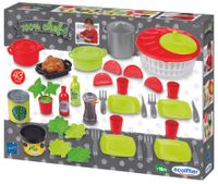 Ecoiffier Spielwelten Küche Zubehör Frühstücks Set mit Waffeleisen 7600002624 