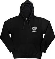 No Doubt - Hoodie mit durchgehendem Reißverschluss für Herren/Damen Uni RO9672 (XL) (Schwarz)