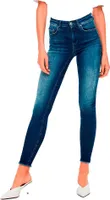 Only Blush Life Mid Skinny Ankle Raw Rea811 Jeans Blau XS / 34 Frau Blau XS
