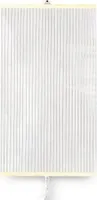 Dekoratives elektrisches Heizpaneel TRIO, Infrarotheizung 430 W, transparent, 100 x 57 cm