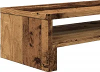 vidaXL Podstawka pod monitor o wyglądzie starego drewna 54x22x15 cm materiał drewnopochodny