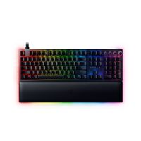 Razer Huntsman V2, optická herní klávesnice, RGB LED světlo, USA, černá, drátová