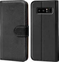 Book Case für Samsung Galaxy Note 8 Hülle Tasche Flip Cover Handy Schutz Hülle