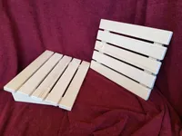 2 St Sauna Kopfstütze Saunaduft Saunaaufguss Holzkissen Saunakissen 5Lt