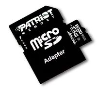 Patriot Memory PSF32GMCSDHC43P, 32 GB, MicroSDHC, Klasse 4, Schwarz