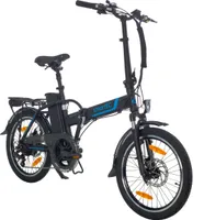 smartEC Camp-20H Falt Pedelec/E-Bike 20 Zoll Schwarz