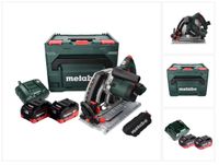 Metabo KT 18 LTX 66 BL Akku Tauchkreissäge 18 V 165 mm + 2x Akku 8,0 Ah + Ladegerät + metaBOX