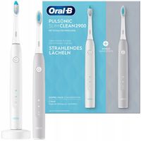 Oral-B Pulsonic Slim Clean 2900 Weiß+Grau Zweier-Pack