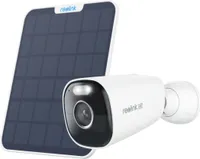 Ładowalna kamera do monitoringu WLAN Reolink 4K, WiFi 2,4 i 5 GHz, kolorowy noktowizor 8 MP, wykrywanie osób/samochodów/zwierząt, panel Argus Eco Ultra+Solar