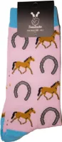 TwoSocks lustige Socken - Pferd Socken, Motivsocken für Damen & Herren  Baumwolle Einheitsgröße