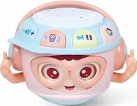 Kadii Musikspielzeug Kinder Lernspielzeug mit Musik und bunten Lichteffekten ab 1 Jahr Pink