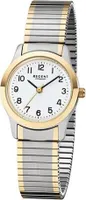 Regent Zugband Damenuhr bicolor 2247484