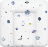 Ceba Baby Wickelauflage 75x70 weiche Wickelunterlage Baby Wickeltischauflage Abwaschbar Wasserfarben Kollektion - Universum