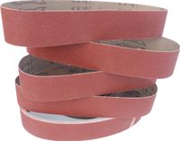 50x Gewebebänder Schleifbänder 10x330mm Schleifband f Bandschleifer Korn40-120 