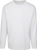 Build Your Brand Long Sleeve Tee With Cuffrib