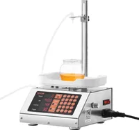 VEVOR Abfüllmaschine Automatisch Flüssigkeitsabfüllmaschine 5–50 g pro Füllung Flaschenabfüllmaschine 181 x 183 x 95 mm Pastenfüllmaschine Edelstahl 201 Füllmaschine Digital Wein Milch usw.