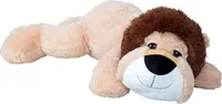 Riesen Teddybär Löwe Kuschelbär XXL 100 cm liegend Braun Plüschbär Kuscheltier samtig weich