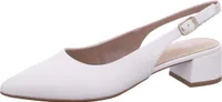 Tamaris Damen Pumps 1-29500-42-117 in WHITE LEATHER (Größe:37)