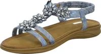 living UPDATED Damen-Sandalette Blau, Farbe:blau, EU Größe:40