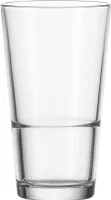 Leonardo Longdrink Becher Glas XL 550 ml Event stapelbar Wasserglas Saftglas Stapelglas