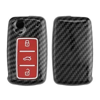 kwmobile Schlüsseltasche Autoschlüssel Silikon Hülle für VW Skoda Seat,  Schlüsselhülle Schlüssel Case Cover, KOMPATIBEL MIT: passend für VW Skoda  Seat 3-Tasten Autoschlüssel