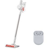 Xiaomi Mi Vacuum Cleaner G10 Akku-Stielstaubsauger Handstaubsauger - Weiß Mit  Redmi Buds 3 Pro Glacier Gray