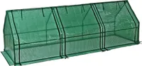 Gewächshaus Frühbeet Treibhaus Pflanzhaus Foliengewächshaus 270x90x90 cm