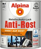 Alpina Metallschutz-Lack Anti-Rost 750 ml weiß matt