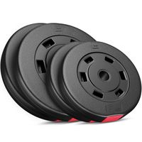 Hop-Sport 30kg Hantelscheiben 30 mm - Gewichte Hantel Sets 2x5kg+2x10kg