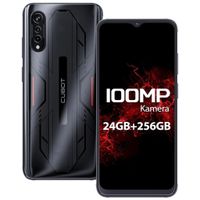 CUBOT X70 Handy Ohne Vertrag, Helio G99, 24GB+256GB/1TB, 100MP Kamera, Android 13 Smartphone, 6.58 FHD+ 120 Hz, 5200mAh Akku, GPS, NFC Spazio-Schwarz