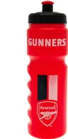 Arsenal FC - Fľaša na vodu "Gunners", plastová TA9453 (jedna veľkosť) (červená/biela/čierna)