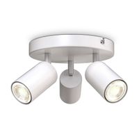 LED Deckenleuchte schwenkbar Retro weiß GU10 Deckenlampe Flur Schlafzimmer Spot