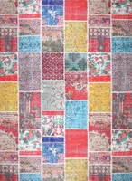 TETRIS-Innenteppich 80 x 150 cm – Blau