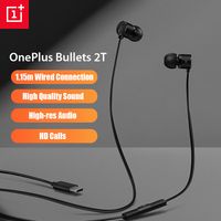 OnePlus Bullets 2T-Kopfhoerer In-Ear-Headset Typ C mit Remote-Mikrofon 1.15M Kabelkompatibel fuer Oneplus 7 8 Pro 6 7 T-Mobiltelefone
