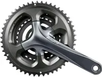Shimano Tiagra 4703 10s Kurbelgarnitur Schwarz 172.5 mm / 50/39/30t Schwarz 172.5 mm