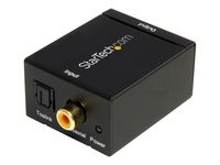 StarTech.com SPDIF Digital Koaxial und Toslink (Optisch) auf Stereo RCA Audio Konverter - 32 - 44.1