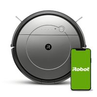 iRobot Roomba Combo Roboter-Staubsauger 0,45 l Staubbeutel Schwarz, Grau