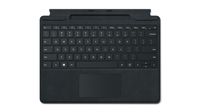 Microsoft Surface Pro Signature Keyboard - Tastatur - mit Touchpad, Beschleunigungsmesser, Surface Slim Pen 2 Ablage- und Ladeschale - QWERTZ - Deutsch - Schwarz